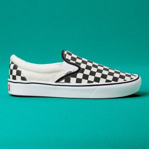 Vans Bayan Kaykay Ayakkabısı ComfyCush Slip-On Beyaz | 12672-548